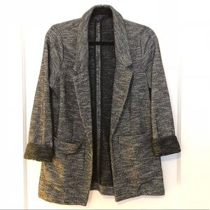 Topshop Relaxed Knit Blazer